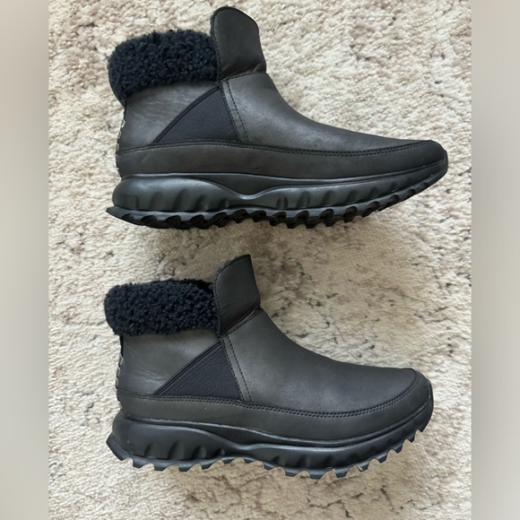 Cole Haan ZeroGrand Black Bootie, Waterproof - Picture 4 of 9
